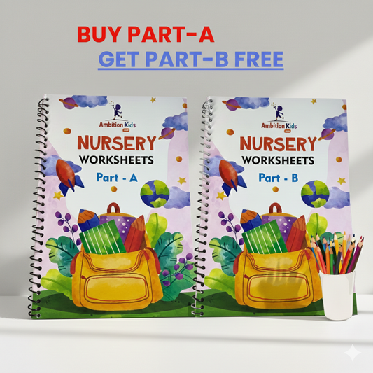Nursery Hard Copy Kids Worksheets