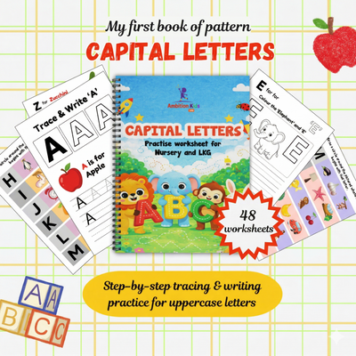Capital Letters Writing Book