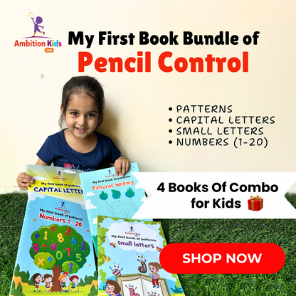 Pencil Control Worksheets (Ages 2.5–6) | Pattern Writing Practice