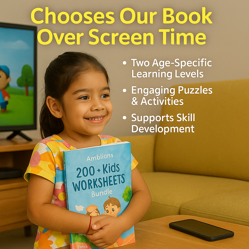 200+ Kids Worksheet Activities 2-4 Age