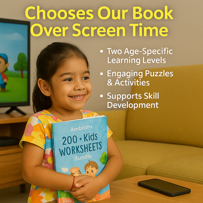 200+ Kids Worksheet Activities 2-4 Age