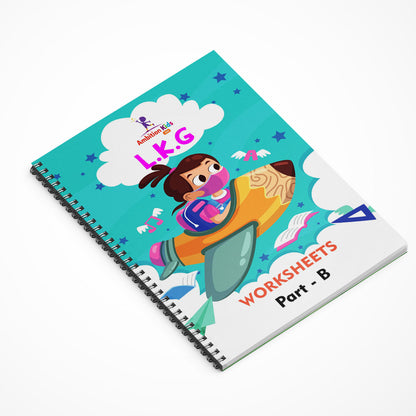 LKG & Brain Booster Combo + 200+ Worksheets (4–6 Yrs)