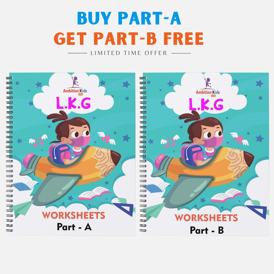 LKG Hard Copy Kids Worksheets