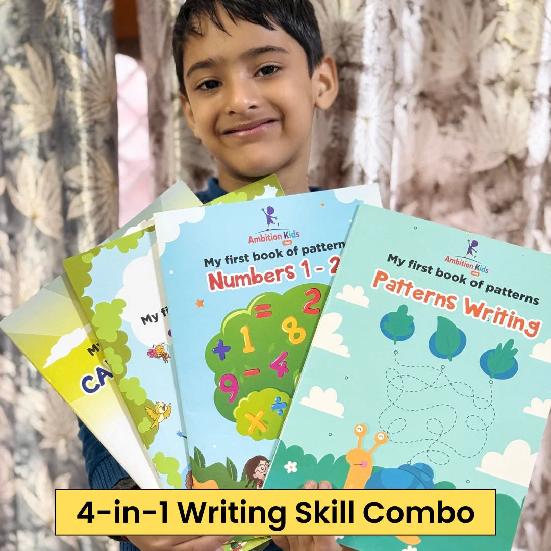 My First Books of Patterns Pencil Control - Ambition Kids