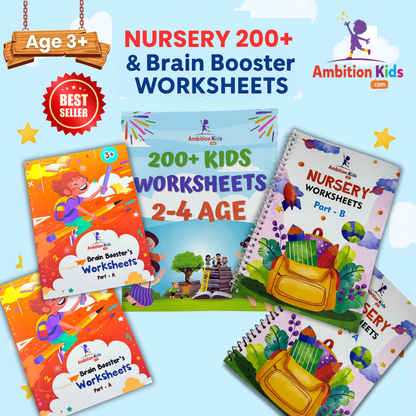 Preschool Kids Worksheet 3 combo collection