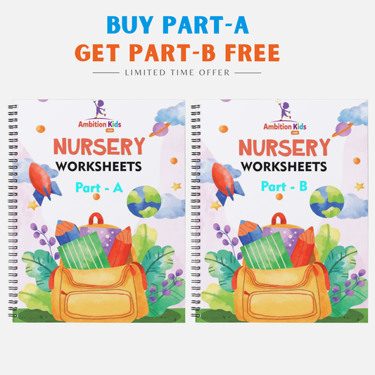 Nursery Hard Copy Kids Worksheets