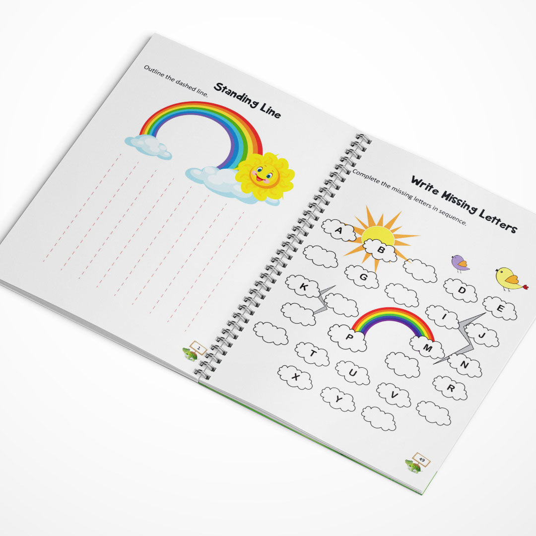 Nursery Hard Copy Kids Worksheets