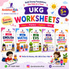 UKG Worksheets Printable | EVS, Math, English, Coloring, Logical Reasoning