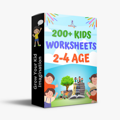 200+ Kids Worksheet Activities 2-4 Age