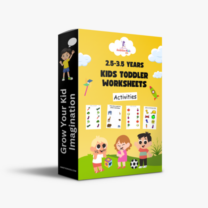 Preschool Kids Worksheets in Hard Copy Format