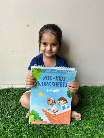 200+ Kids Worksheet Activities 2-4 Age