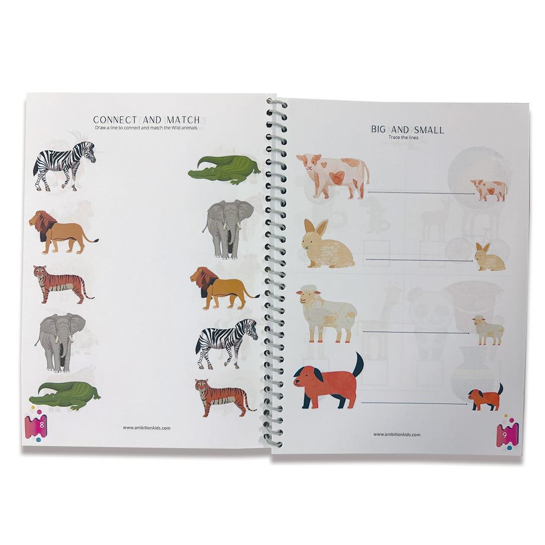Preschool Kids Worksheet 3 combo collection