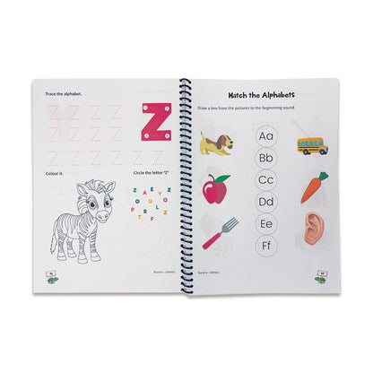 Nursery & Brain Booster Worksheets (4 Books)
