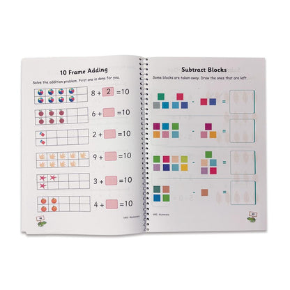 UKG & Brain Booster Worksheets (4 Books)