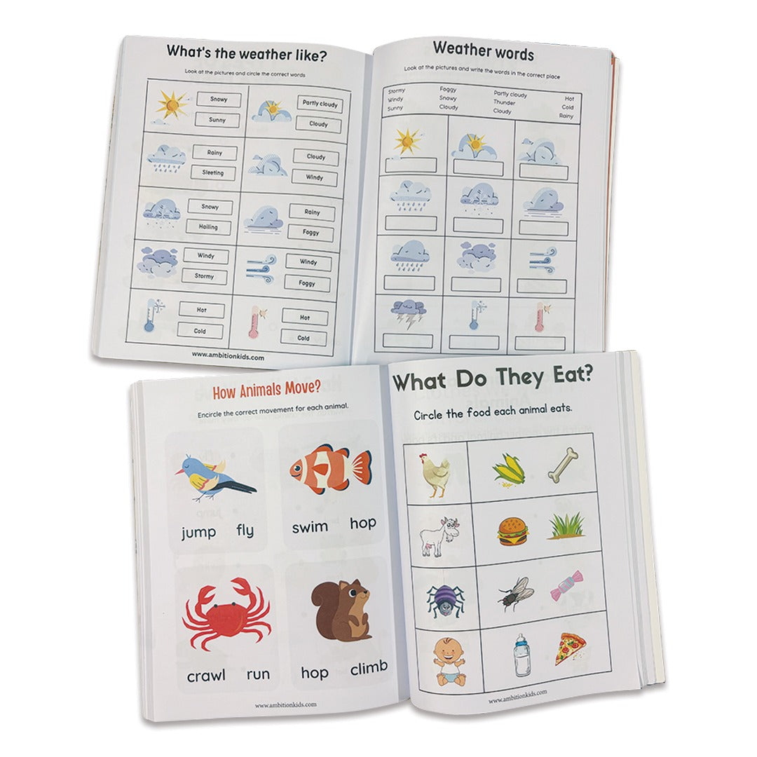 Preschool Kids Worksheet 3 combo collection