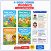 Phonics 4-Book Set – Vowels, A–Z Sounds, Blends & Word Families