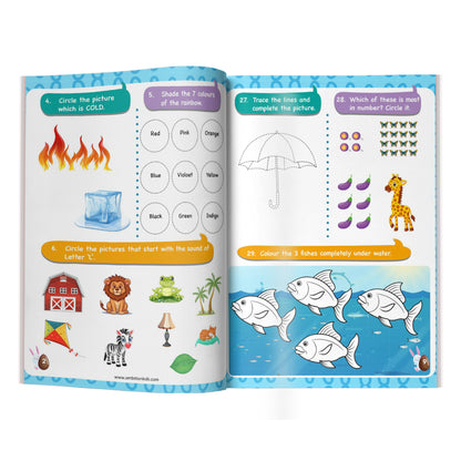 Preschool Kids Worksheet 2 Combo Collection - Buy 1 Get 1 Free