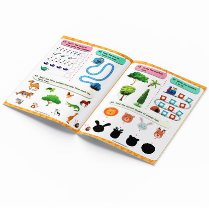 Preschool Kids Worksheet 2 Combo Collection - Buy 1 Get 1 Free