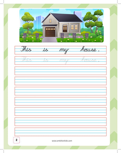 Joining Letters Cursive Writing Ambition Kids Worksheet