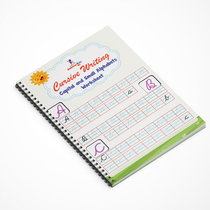 Cursive Writing Practice Book for Kids (Letters, Words & Sentences)