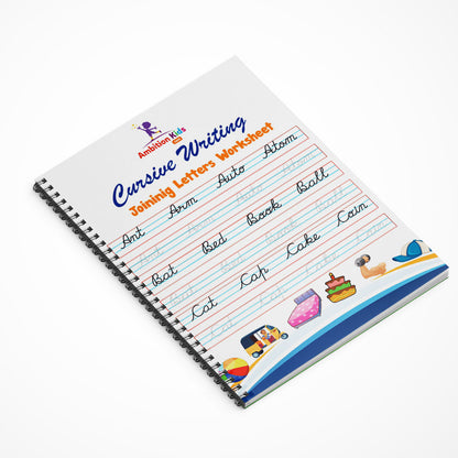 Cursive Writing Practice Book for Kids (Letters, Words & Sentences)