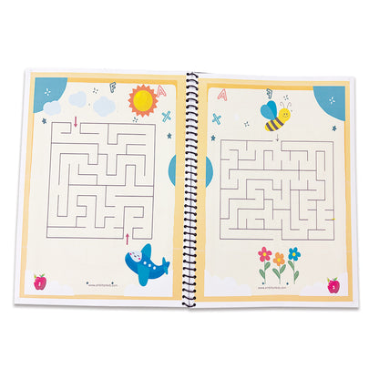Dot-to-Dot, Mazes, & Fun with Numbers (Age 3-6)