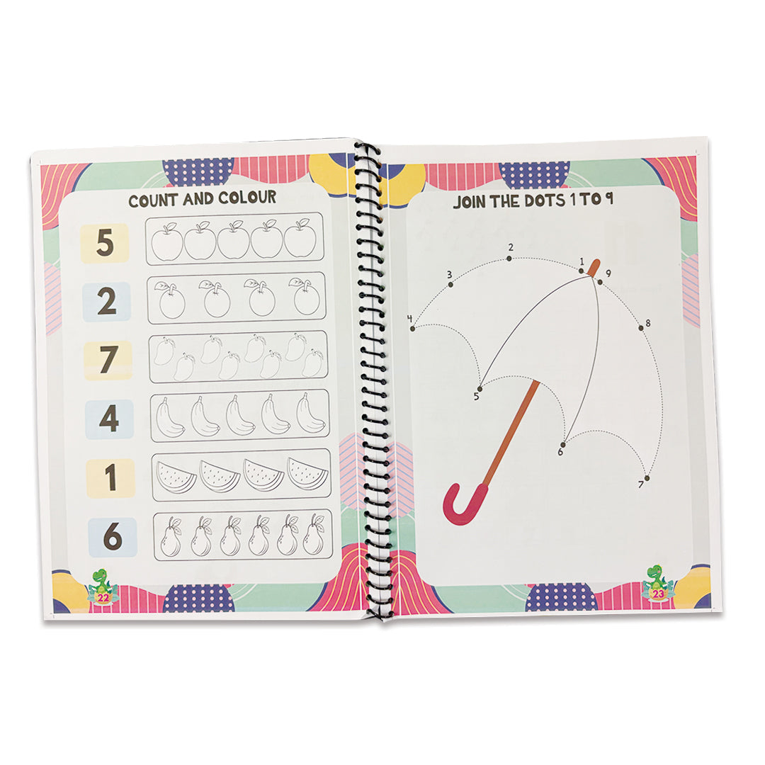 Dot-to-Dot, Mazes, & Fun with Numbers (Age 3-6)