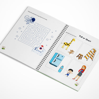 Preschool Kids Worksheet 2 Combo Collection - Buy 1 Get 1 Free