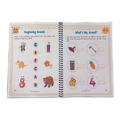 Phonics Practice Books for Kids (4-Book Set – A–Z Sounds, Vowels, Blends & Word Families)