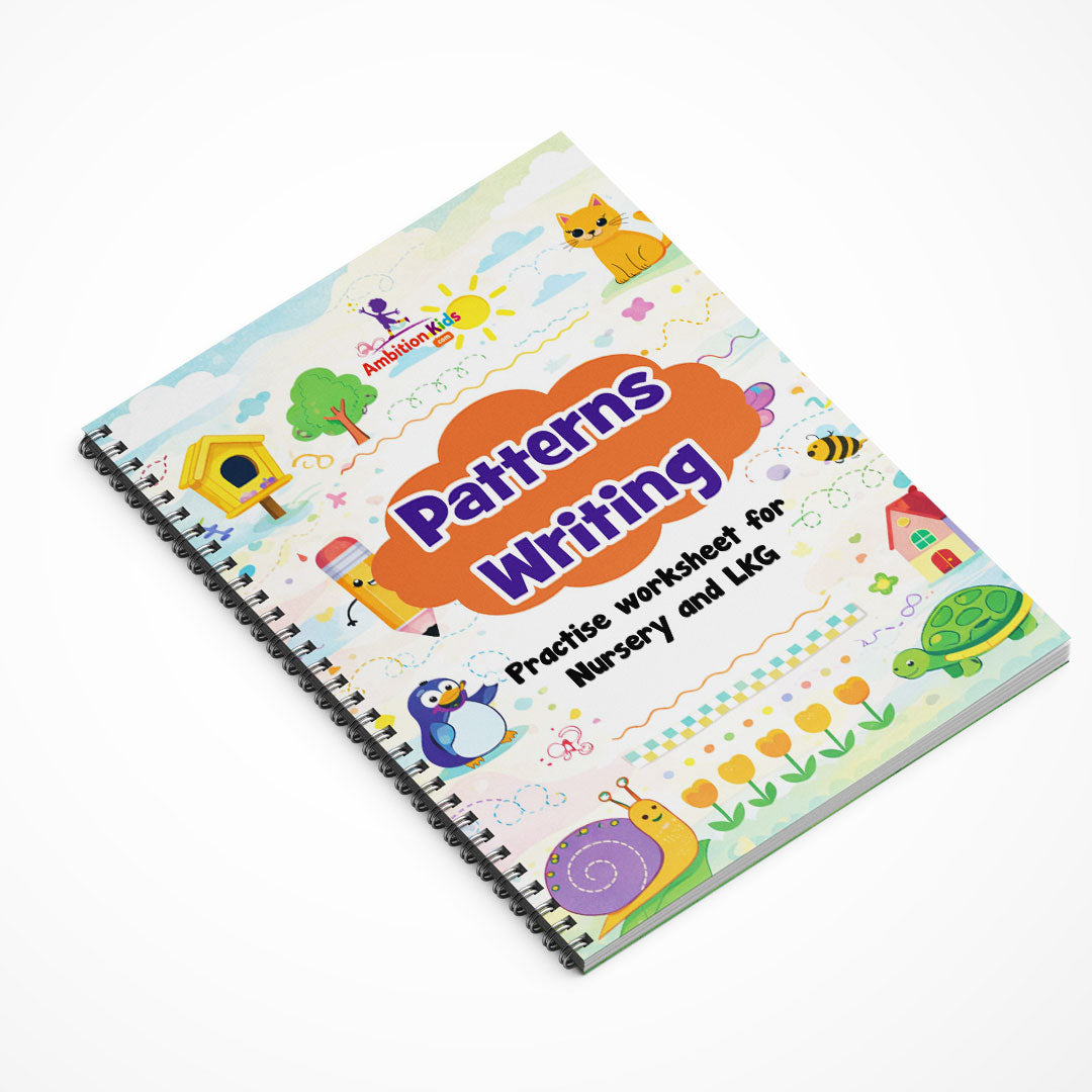 Patterns Writing kids Worksheet Improves Hand Control 100% Screen-Free