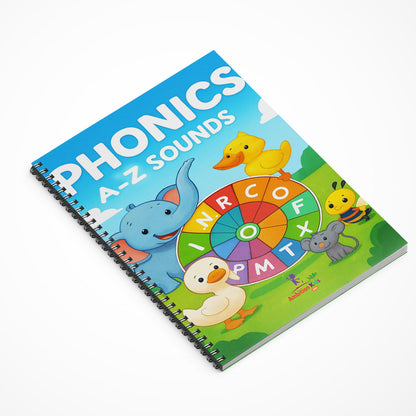 Phonics 4-Book Set – Vowels, A–Z Sounds, Blends & Word Families