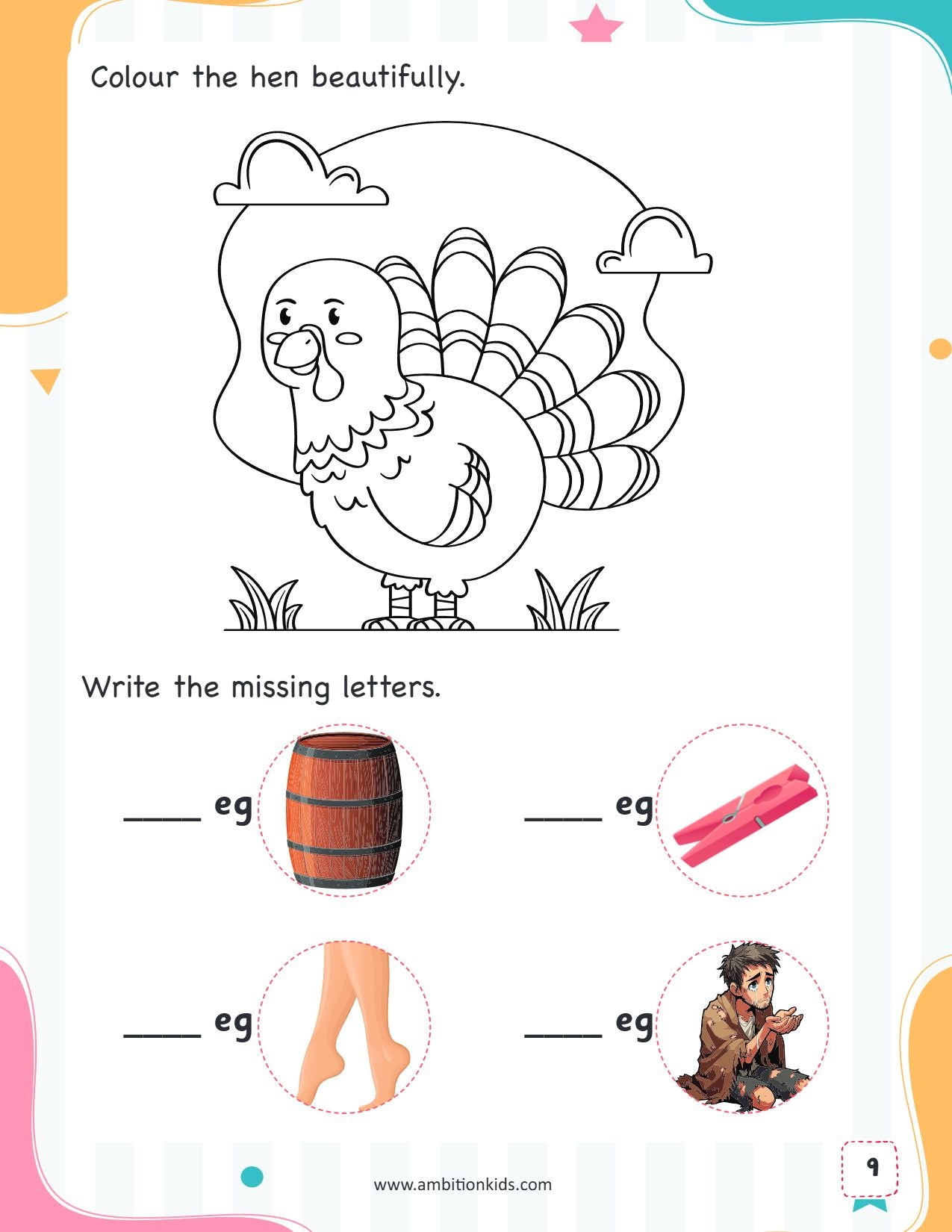 Word Families Phonics Worksheets for Kids Age 4–7 Years