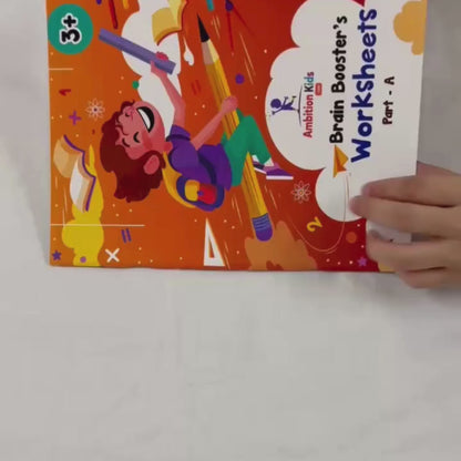 Nursery & Brain Booster Worksheets (4 Books)