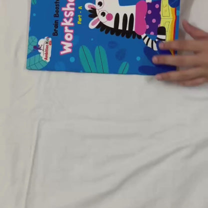 (Ages 5–7): UKG Set • Age 5+ Brain Booster & Pattern Writing | 3-in-1 Genius Learning Pack