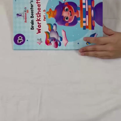 Lkg & Brain Booster Worksheets (4 Books)