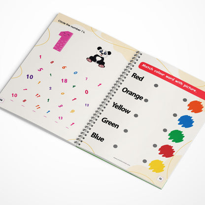 Toddler & Dot-to-Dot, Mazes & Numbers (5 Worksheets)