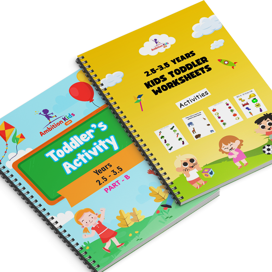 Toddler & Dot-to-Dot, Mazes & Numbers (5 Worksheets)